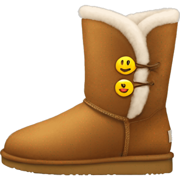 ugg boots emoji