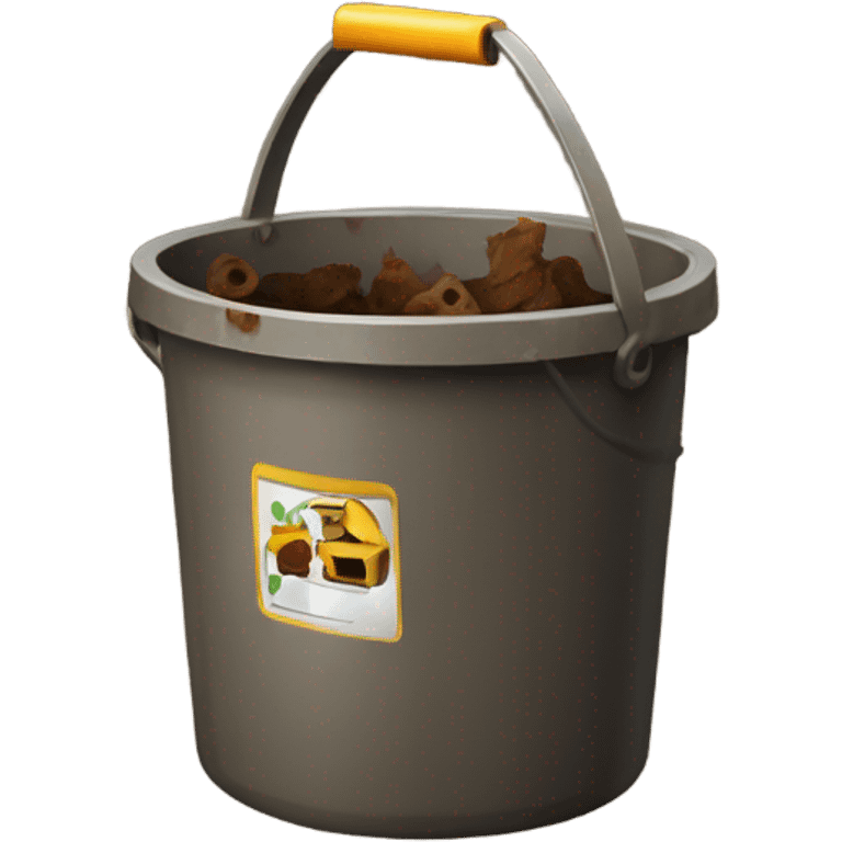 poop bucket emoji