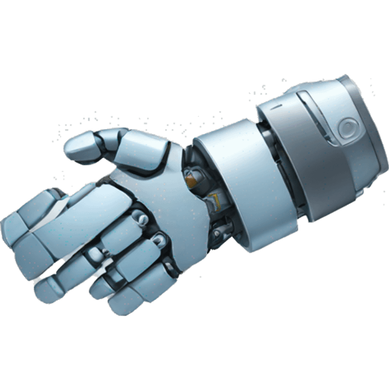 robot handshake emoji