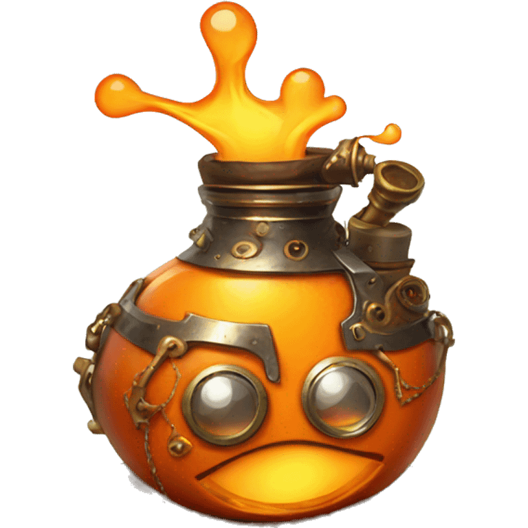 orange magical steampunk potion emoji