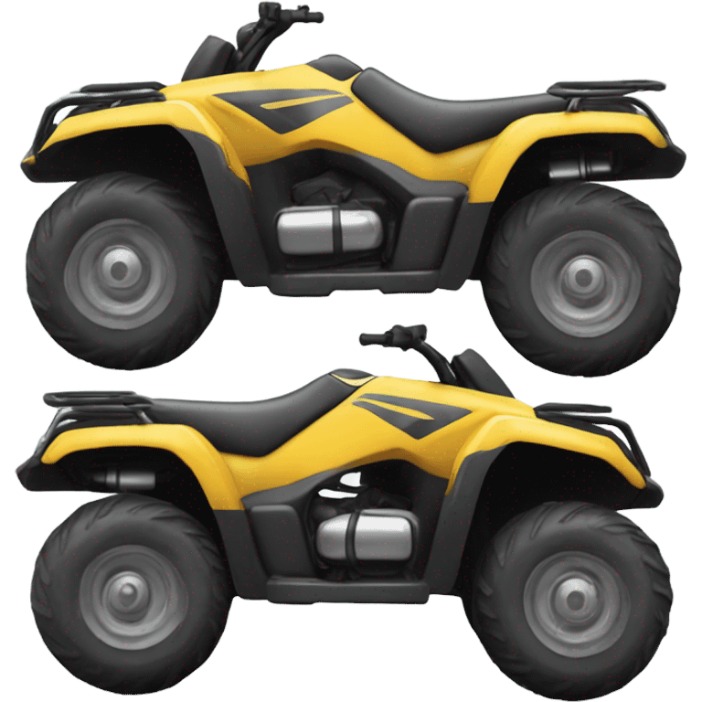 Atv doing a wheelie emoji