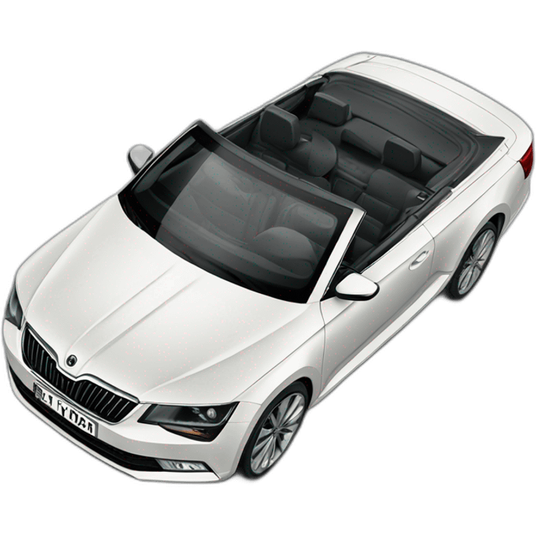 skoda superb cabrio emoji