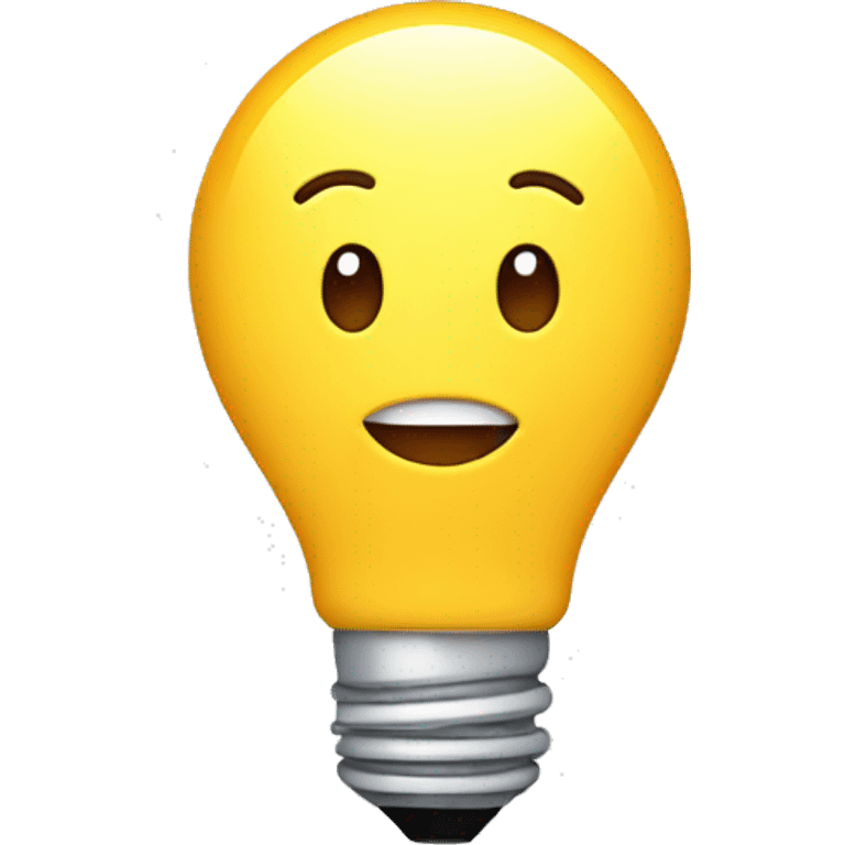 Bulb emoji