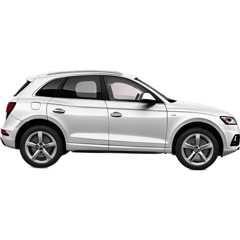 Audi Q5 mit rosa schleife emoji