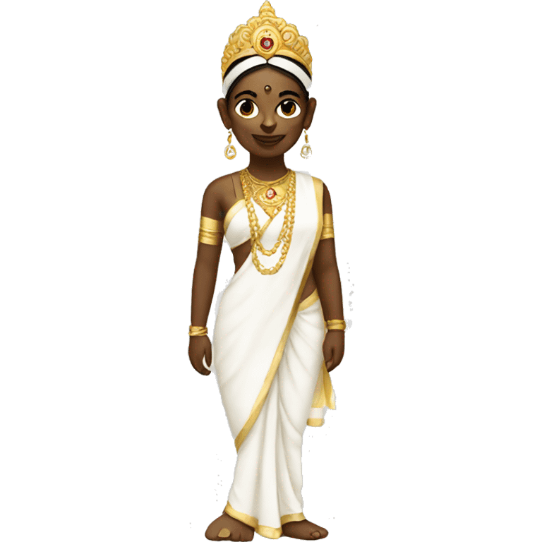 White lakshmi emoji