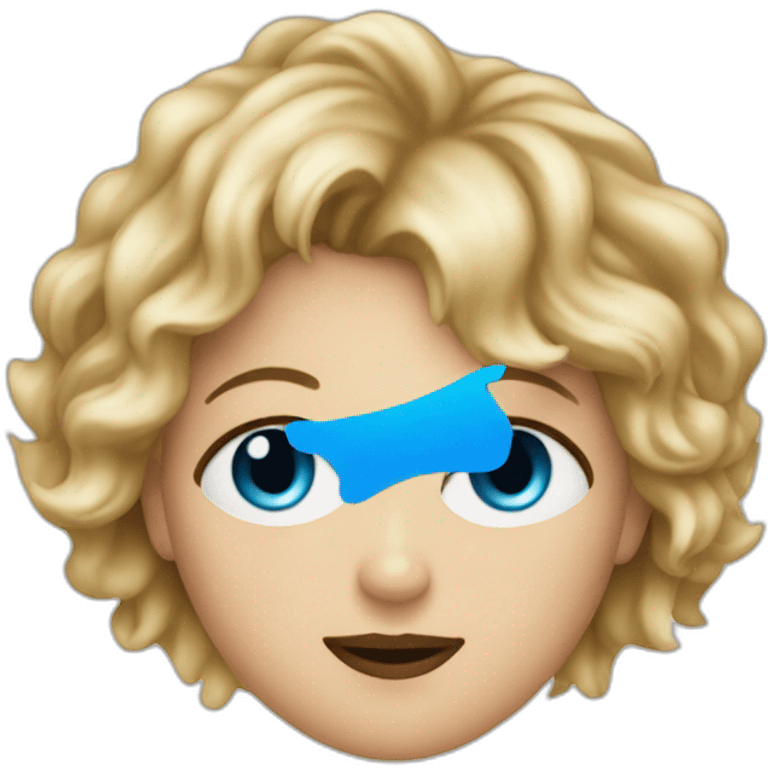 meg ryan with blue eyes emoji