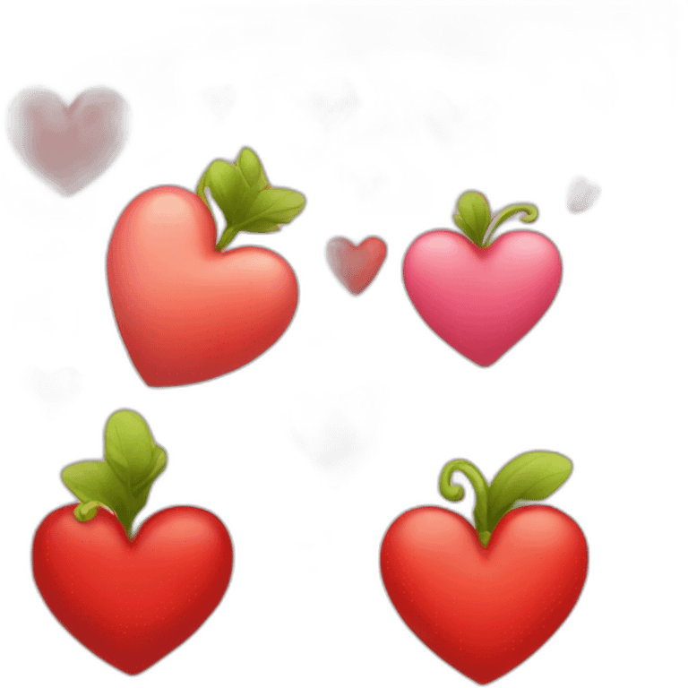 Panceces de forma de corazon emoji