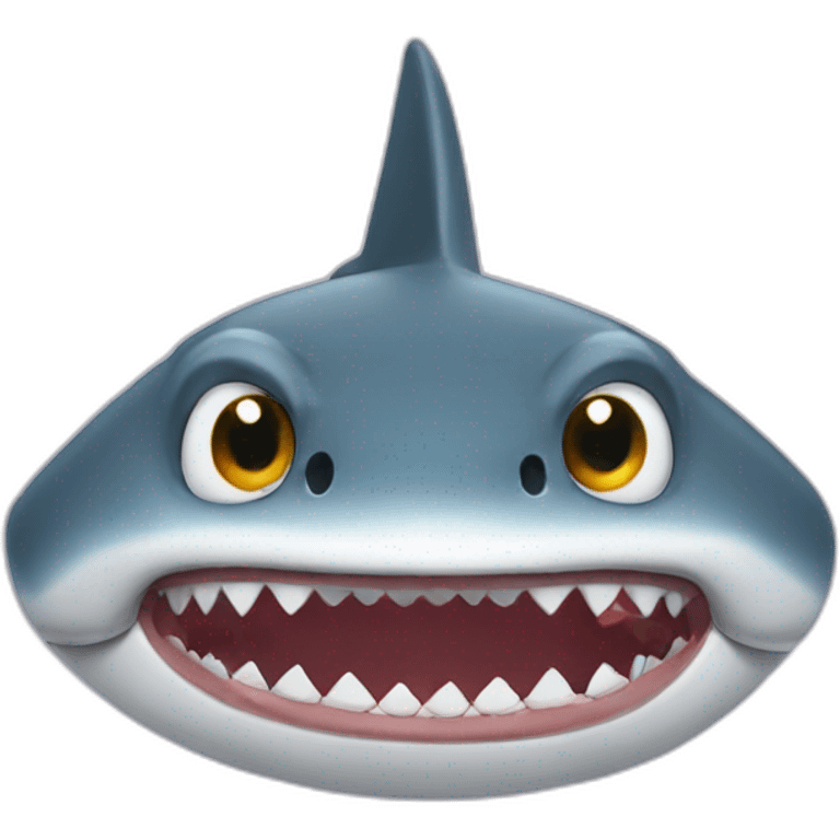 Shark face emoji