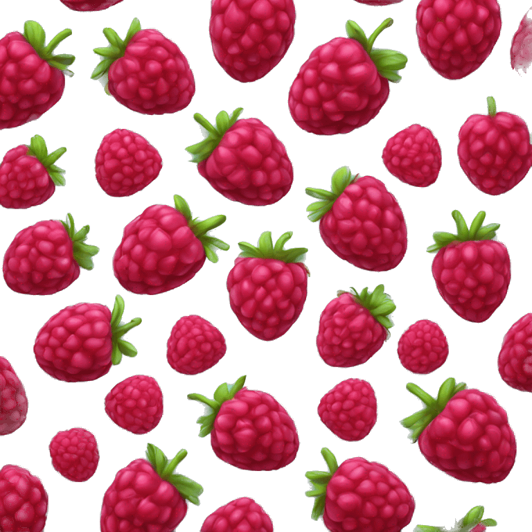 Raspberry emoji