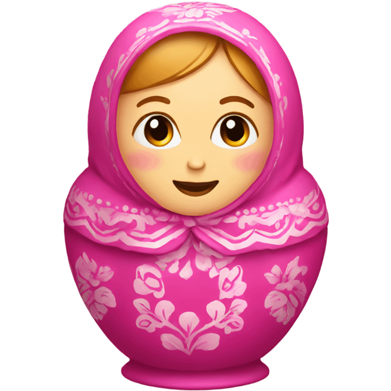 pink matryoshka emoji