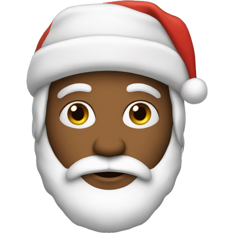 Santa Claus without face emoji