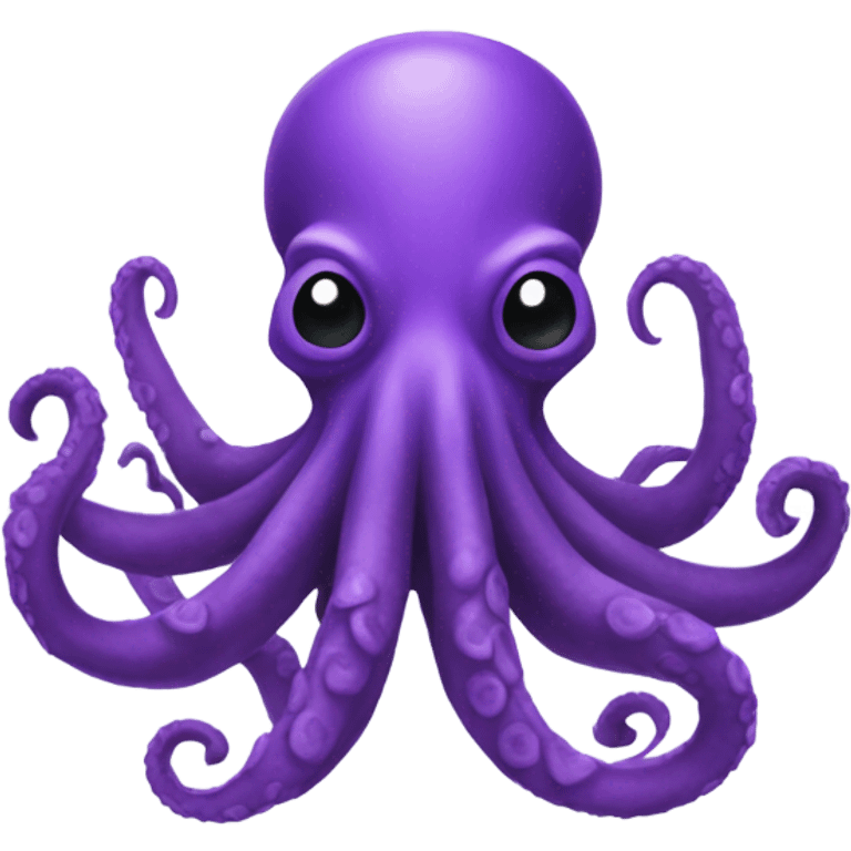 Purple kraken emoji