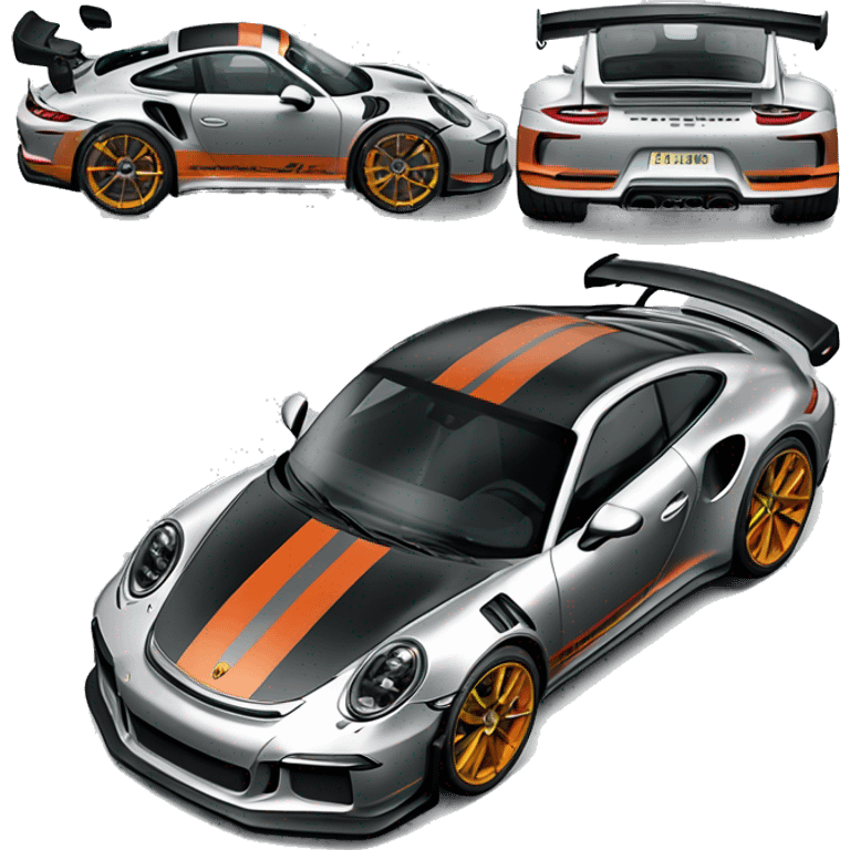 porsche 911 gt 3 rs emoji