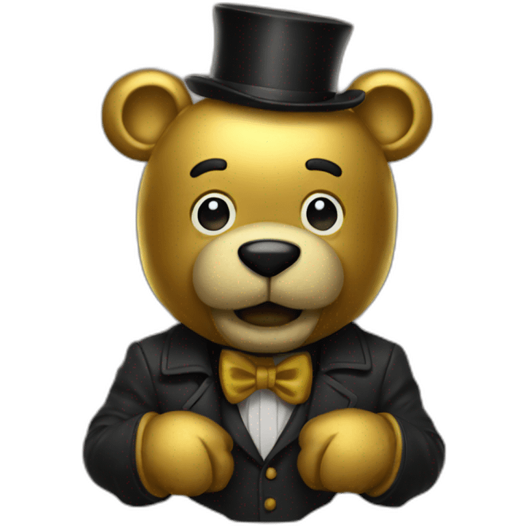 Golden freddy emoji