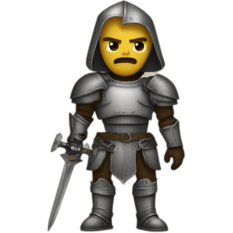 a terminator in the medieval times emoji