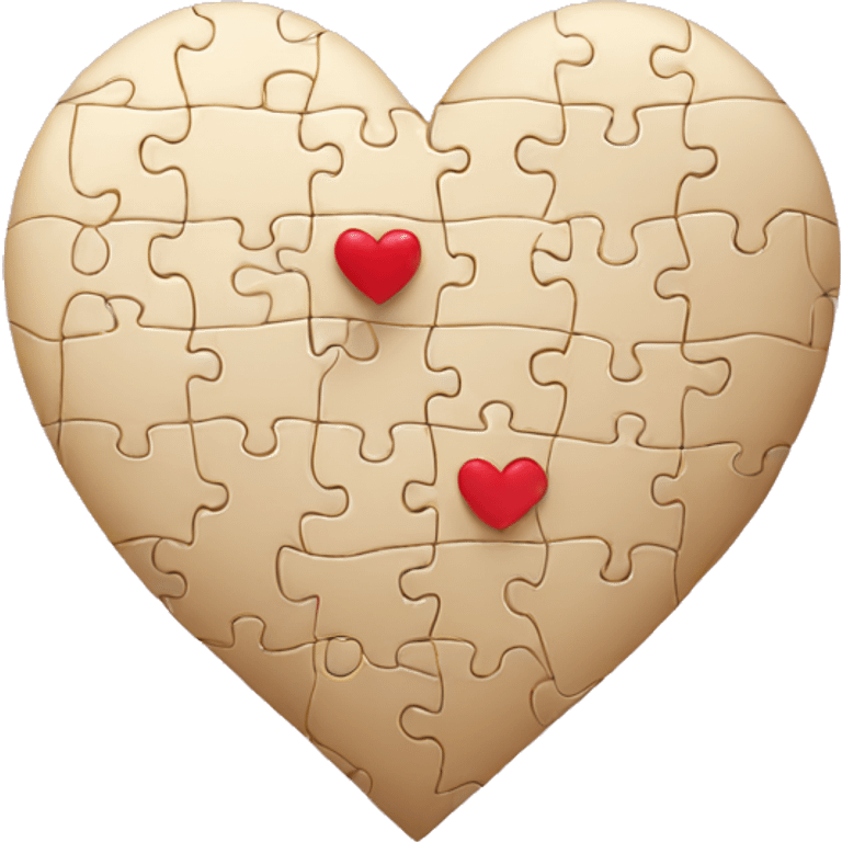 Puzzle heart emoji