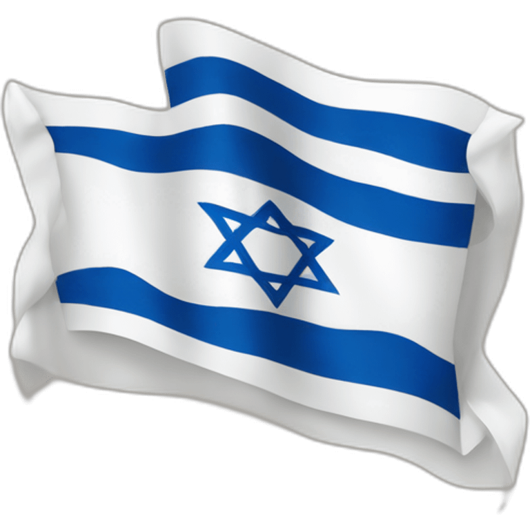 Israel flag and dove of peace emoji