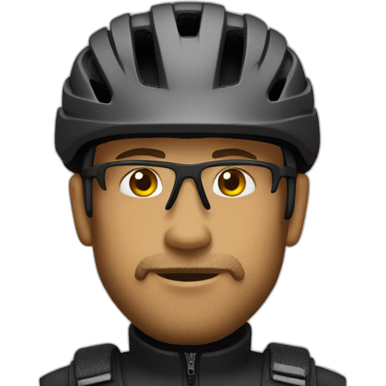 gravel-biker emoji