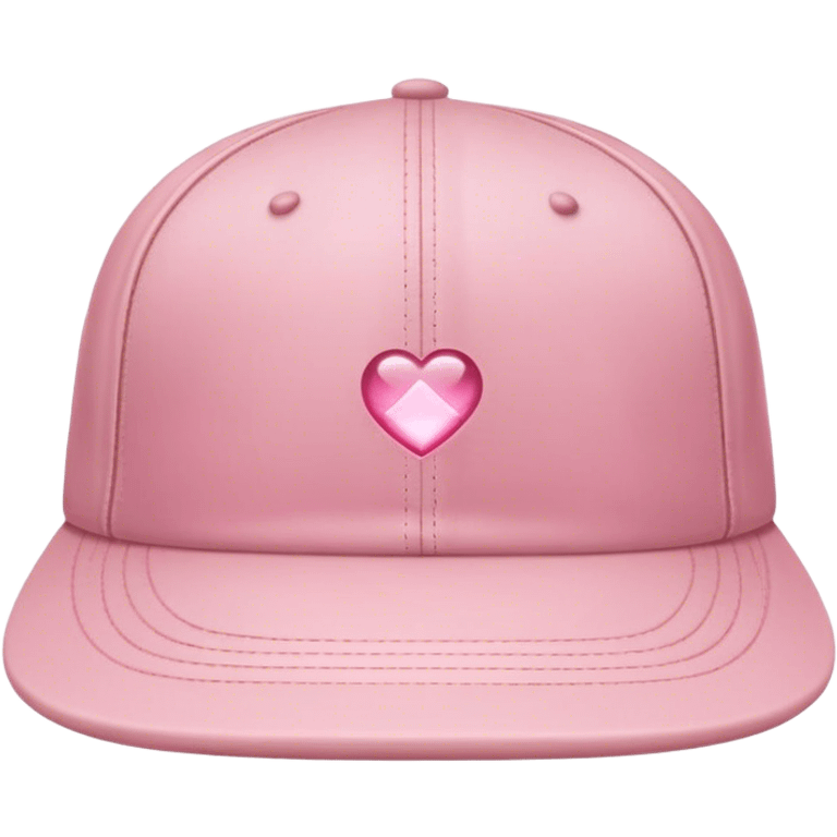 Light pink cap emoji