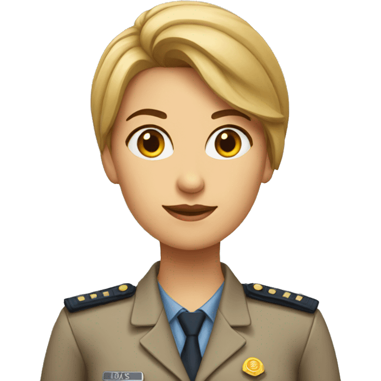 IAS officer female emoji