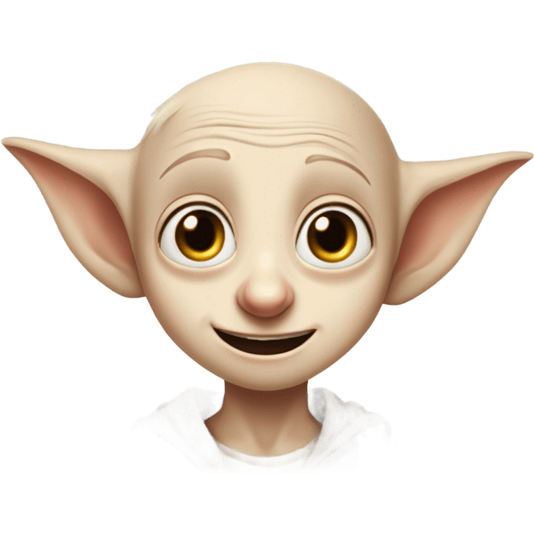 White boy turning to dobby emoji