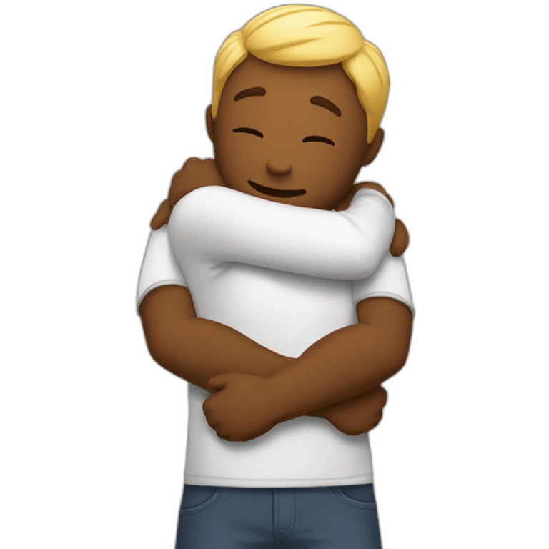 friend hugs emoji