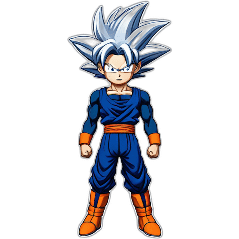 Goku ultra instinct  emoji