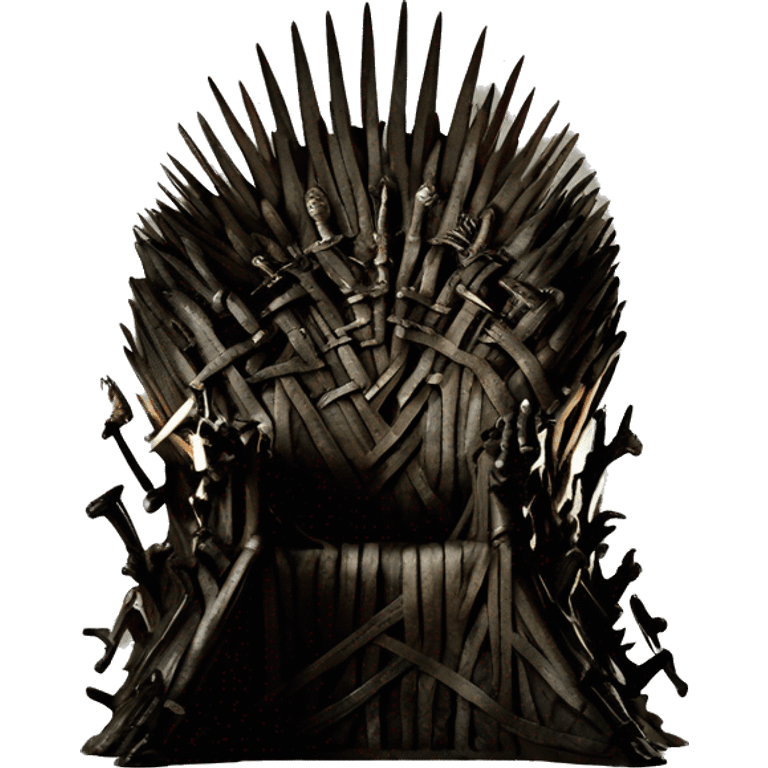 Iron throne emoji