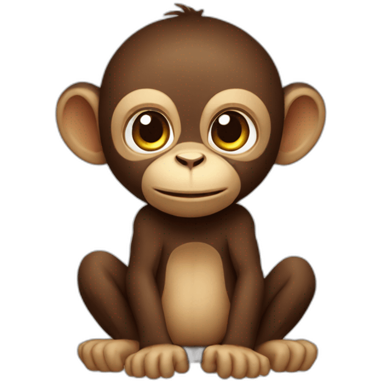 Lucky monkey emoji