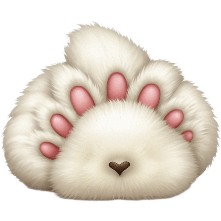 Lucky rabbit foot emoji