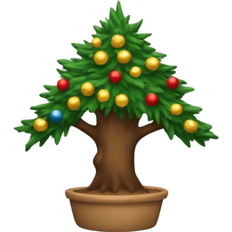 Cristmas tree emoji