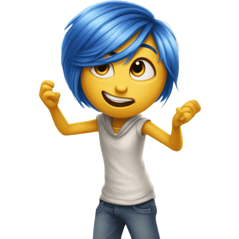 character of inside-out emoji