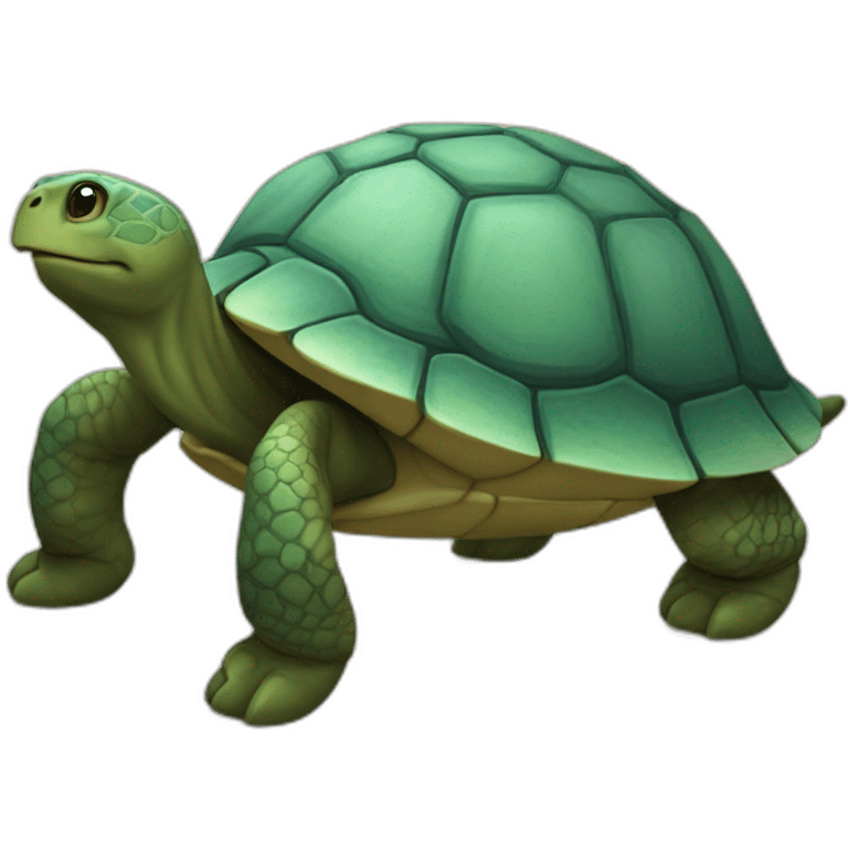 Chevan sur tortue emoji