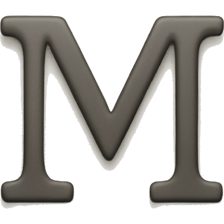 Letter M emoji