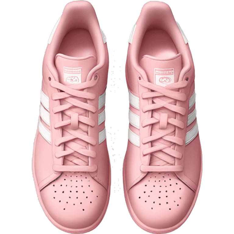 Light pink adidas shoes emoji