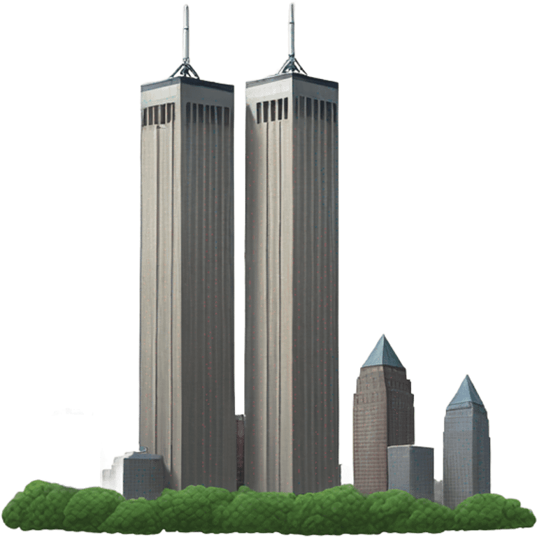 Twin towers emoji