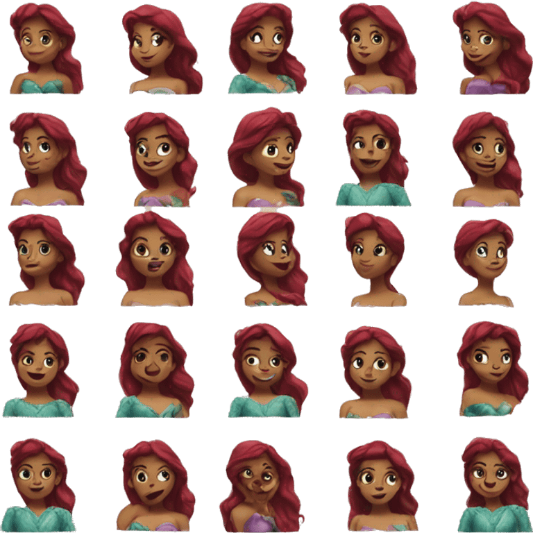 ariel emoji