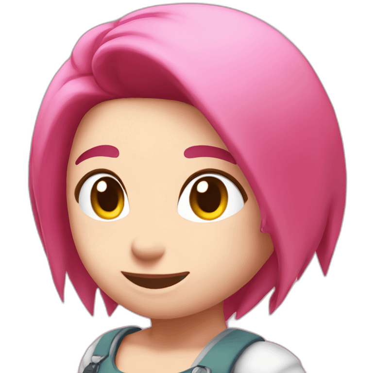 Amy rose la hérissonne emoji