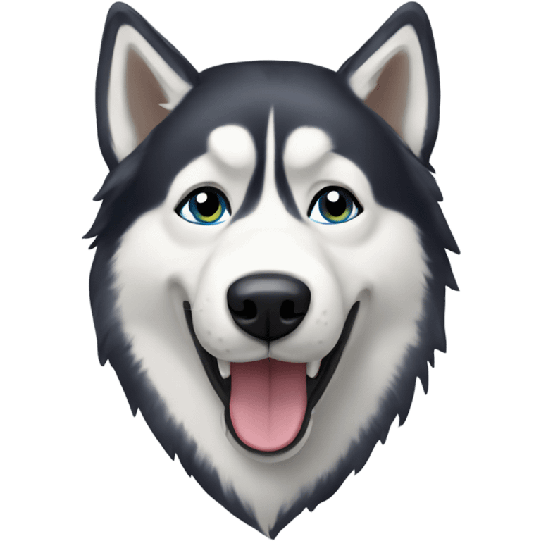 Husky dog emoji