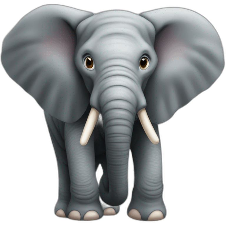 Dünner elefant emoji