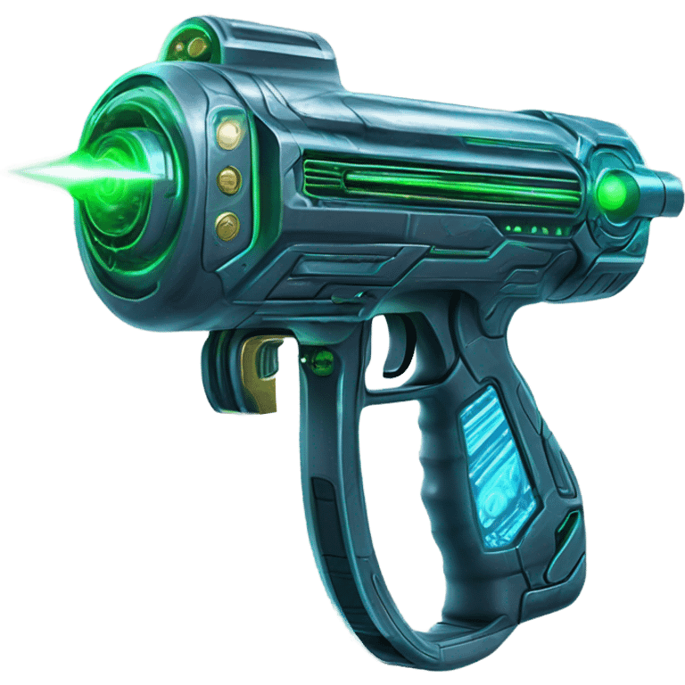 Ray laser gun emoji