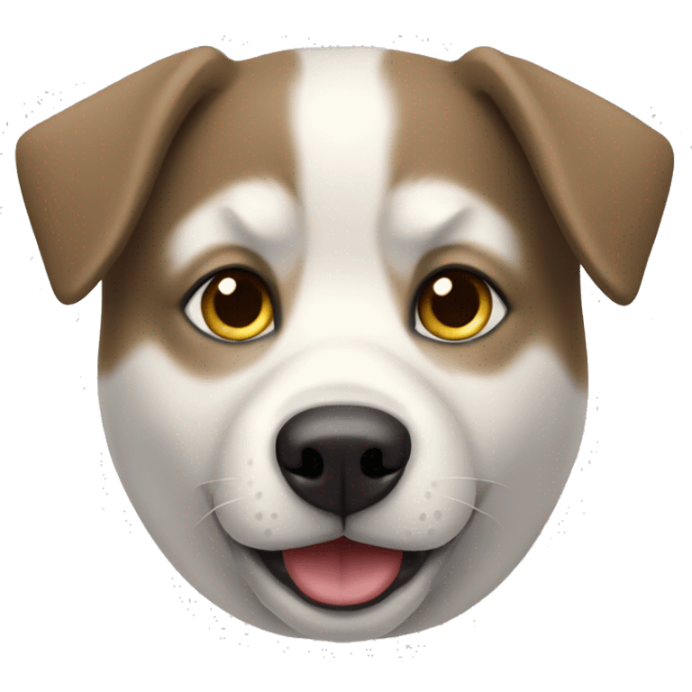 Dog husky mix lablador emoji