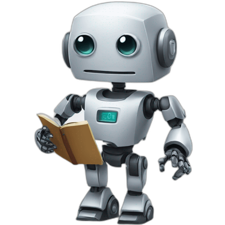 robot as a teacher emoji