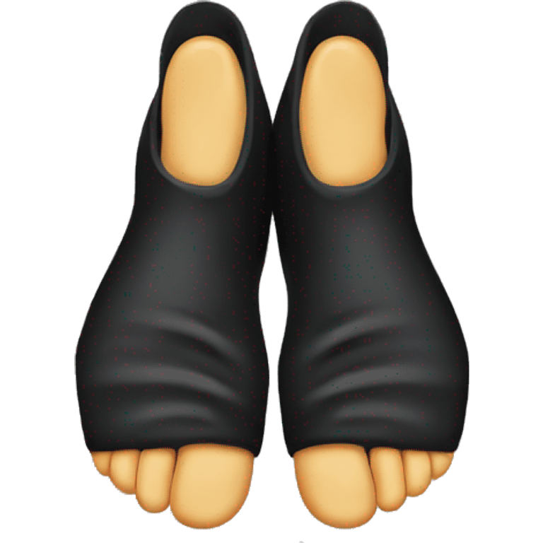 black feets emoji