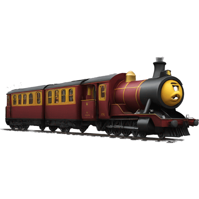 Hogwarts train emoji