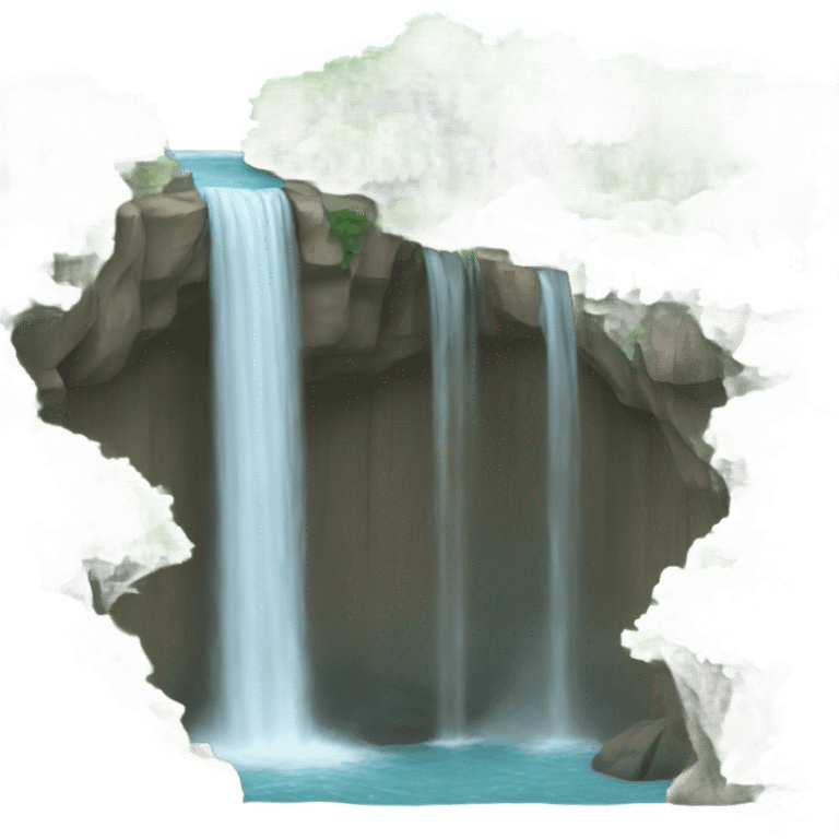 Waterfall emoji