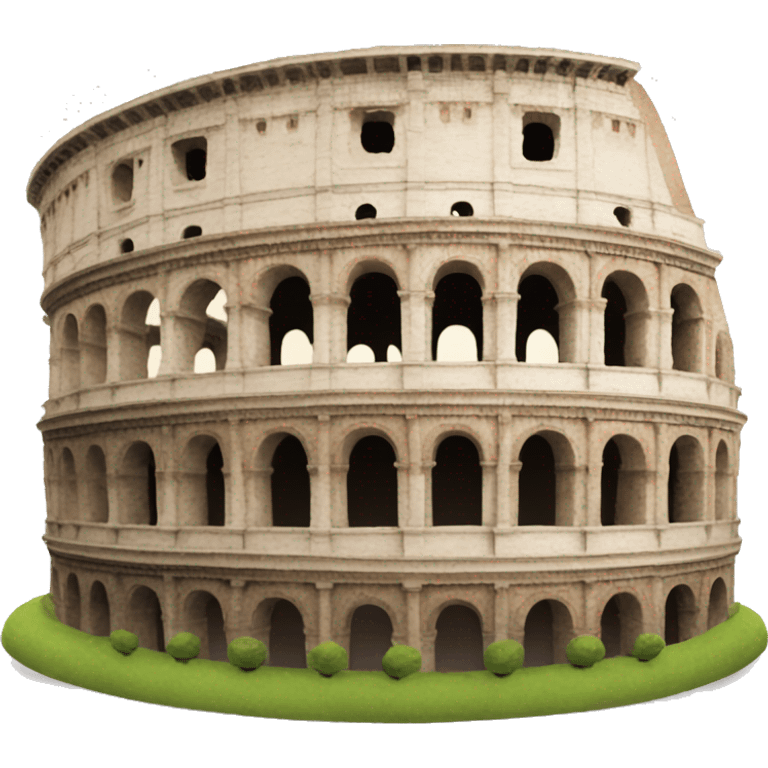 colosseum of rome emoji