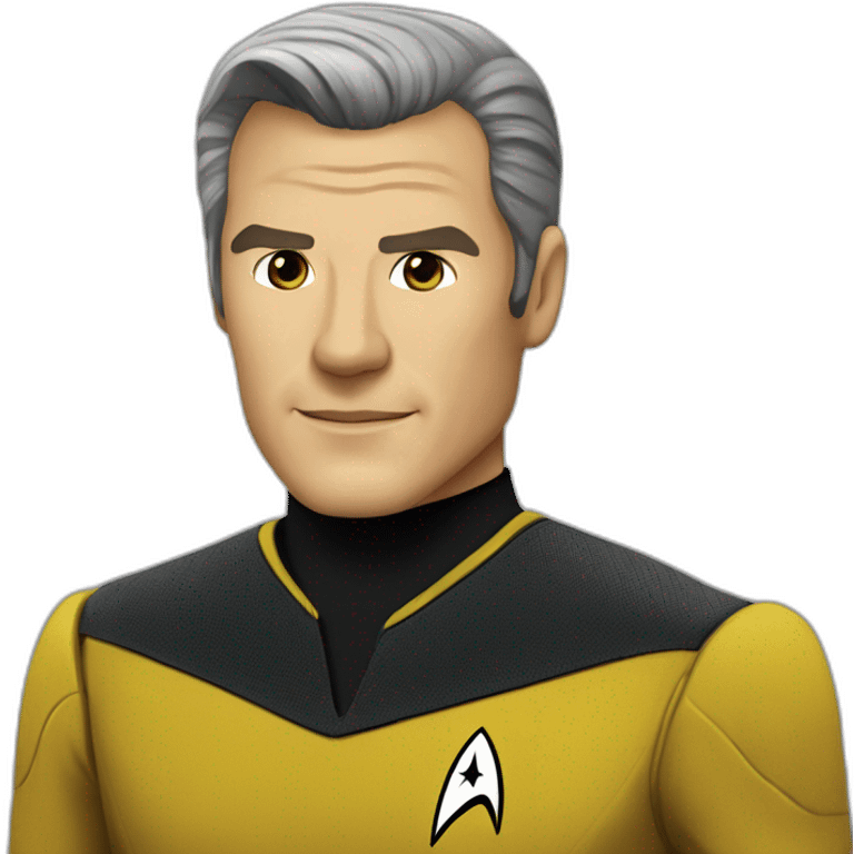 Star Trek captain Pike emoji