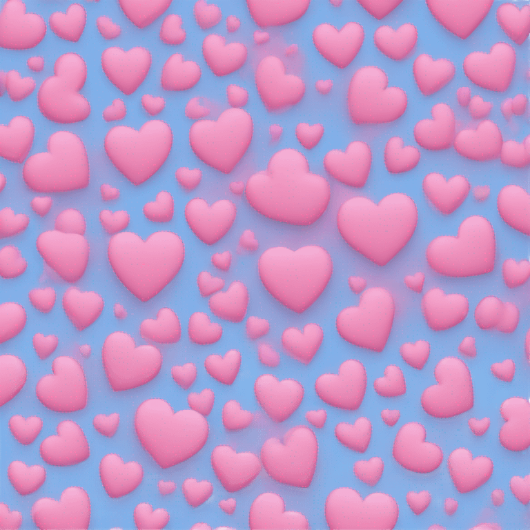 Pink and blue heart emoji