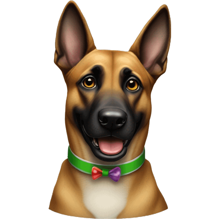 malinois clown emoji